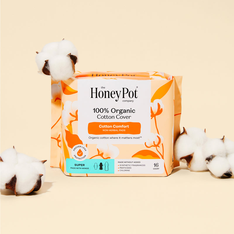 Organic Cotton Comfort Cover Super Pads