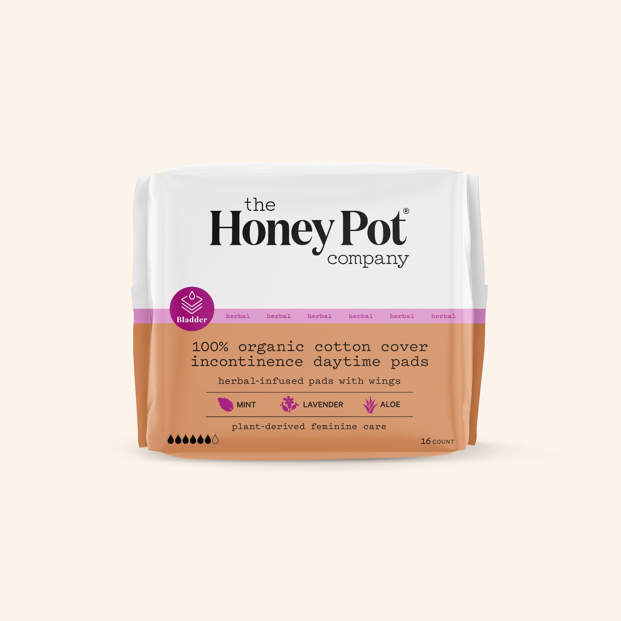 Hypoallergenic Incontinence Pads: Scented, Daytime Use – The Honey Pot -  Feminine Care
