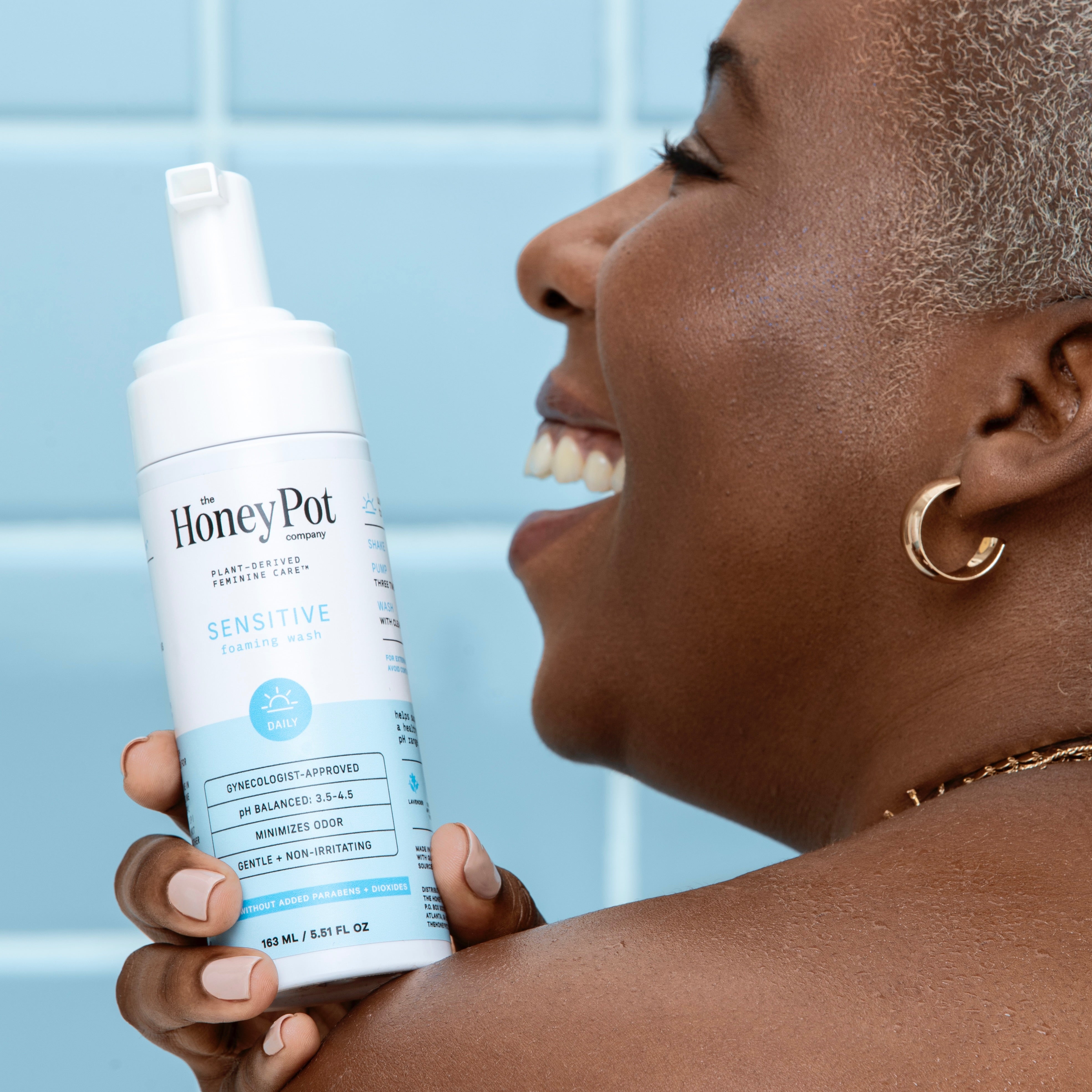 Intimate Cleanser for Sensitive Skin  The Honey Pot Company – The Honey  Pot - Feminine Care