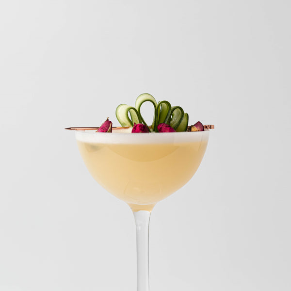 How To Make A Summer Cocktail | Using Bergamot + Rose