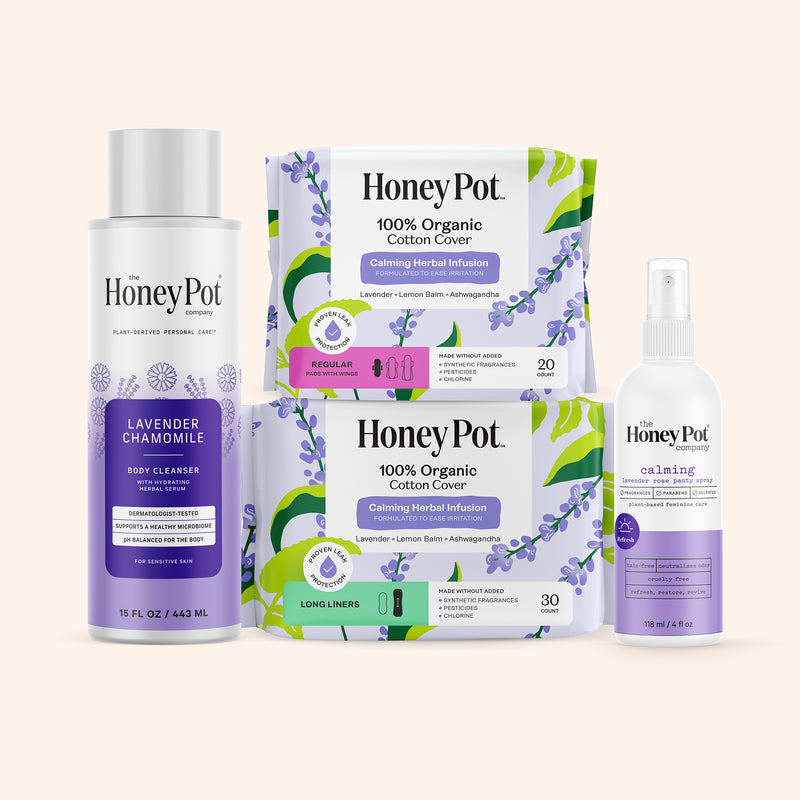Calming Daytime Ritual – The Honey Pot - Feminine Care