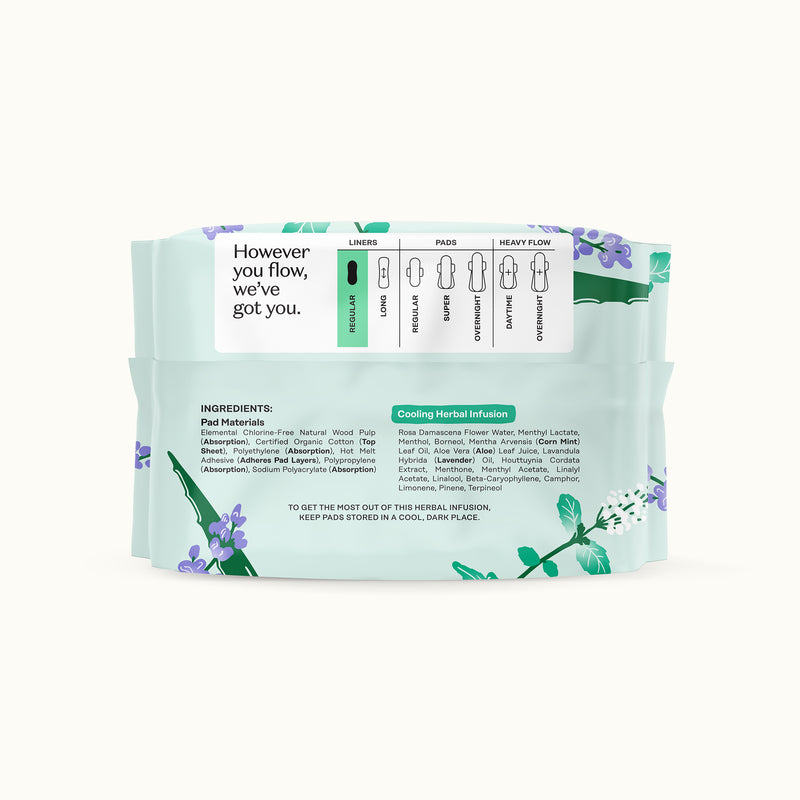 The Honey Pot Liners, Herbal-Infused, 100% Organic Cotton Cover, 30 liners The Honey Pot Liners, Herbal-Infused, 100% Organic Cotton Cover, 30 liners