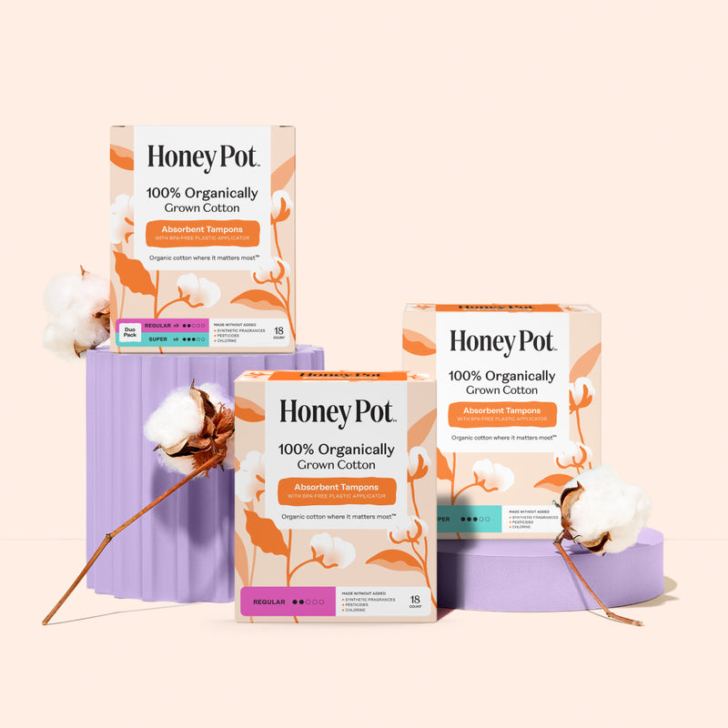 Organic Cotton Core Duo-Pack Tampons