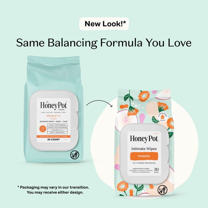 Prebiotic Intimate Wipes