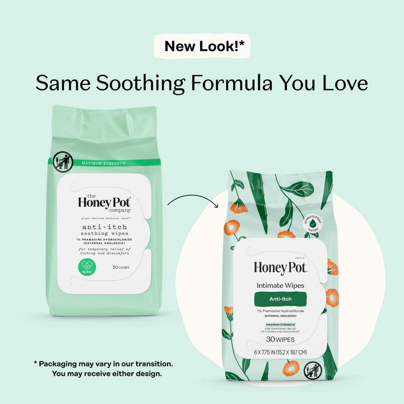 Anti-Itch Soothing Wipes - 1% Pramoxine Hydrochloride