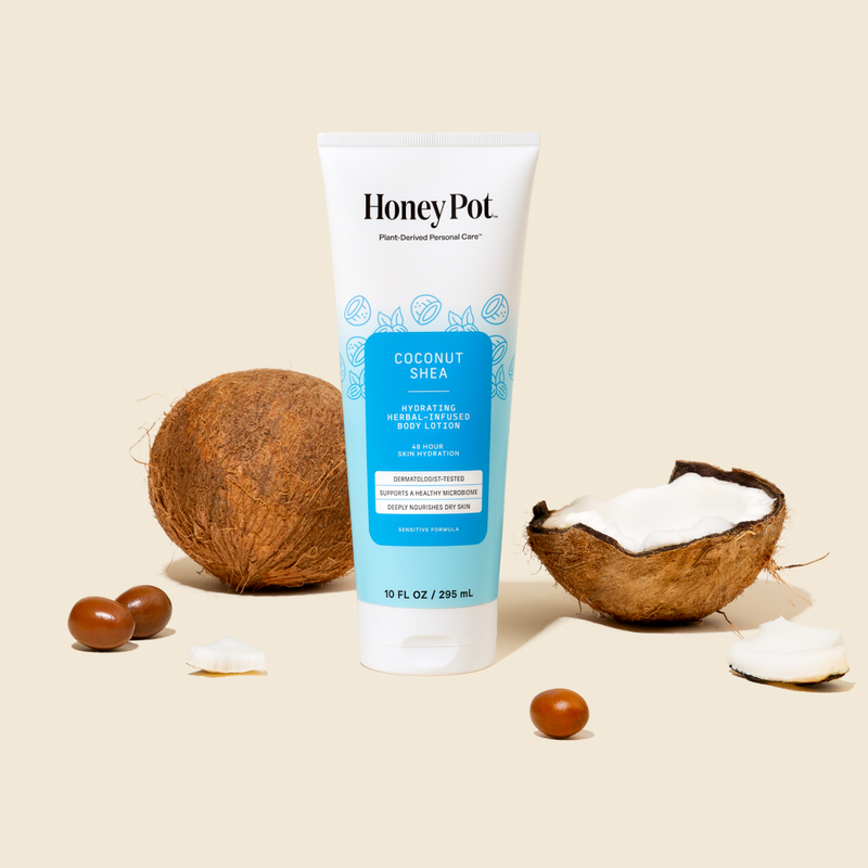 Coconut Shea Hydrating Herbal-Infused Body Lotion
