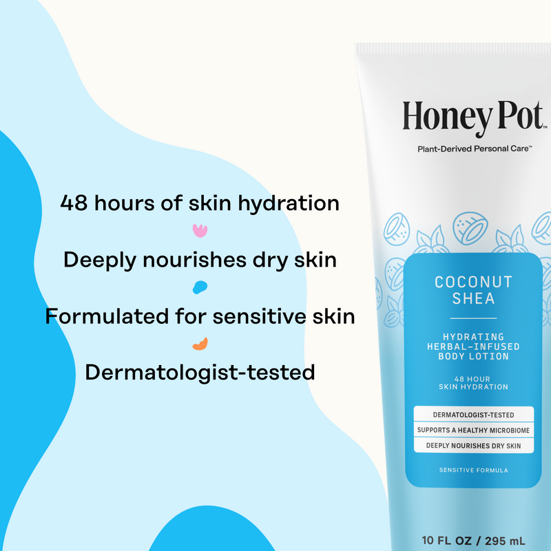 Coconut Shea Hydrating Herbal-Infused Body Lotion
