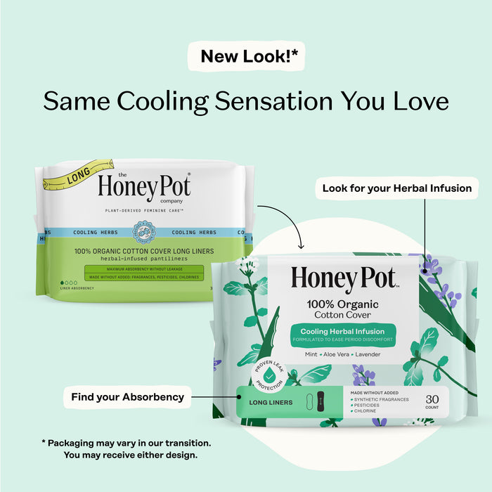 Organic Cotton Cooling Herbal Infusion Long Liners