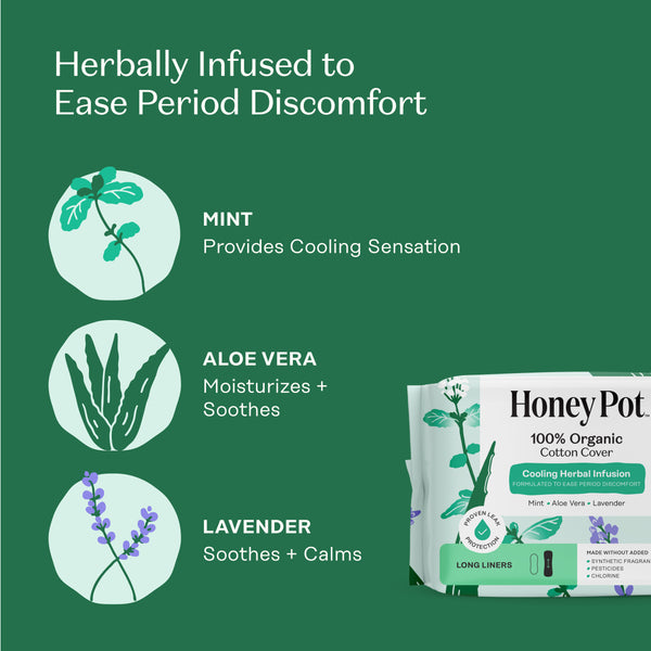 Organic Cotton Cooling Herbal Infusion Long Liners