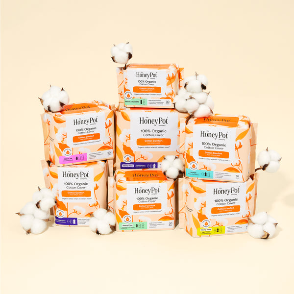 Organic Cotton Comfort Cover Heavy Flow Liners
