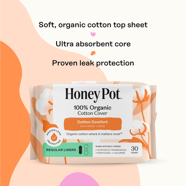 Organic Cotton Comfort Cover Regular Liners