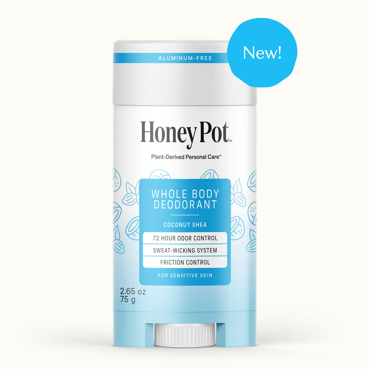 The Honey Pot Company Coconut Shea Whole Body Deodorant