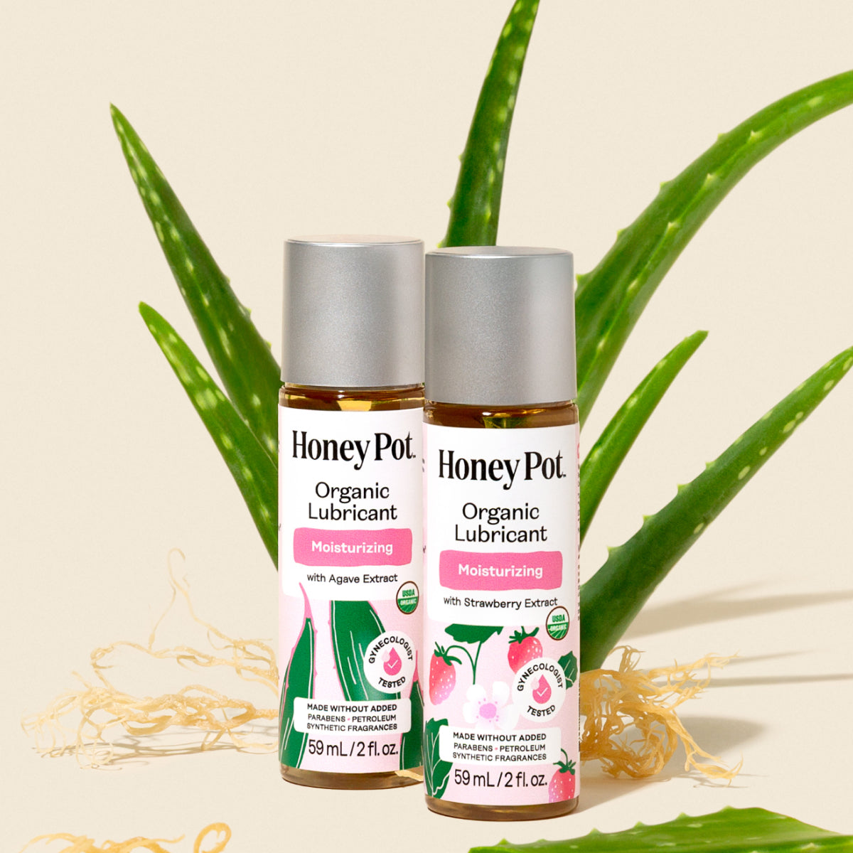 Honey Pot Strawberry Flavored Lubricant | Strawberry Lube – The