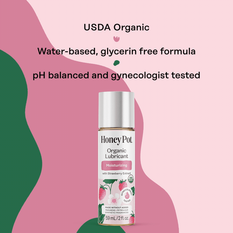 Organic Strawberry Moisturizing Lubricant
