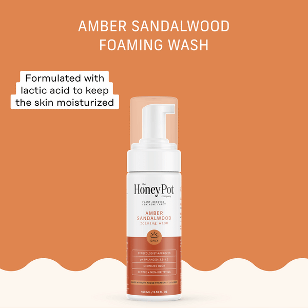 Amber Sandalwood Foaming Wash