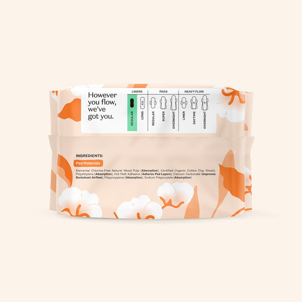 Organic Cotton Comfort Cover Regular Liners
