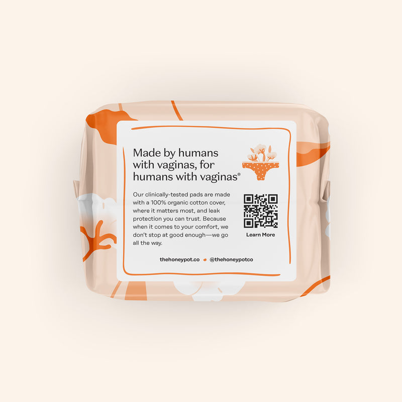 Organic Cotton Comfort Cover Overnight Pads