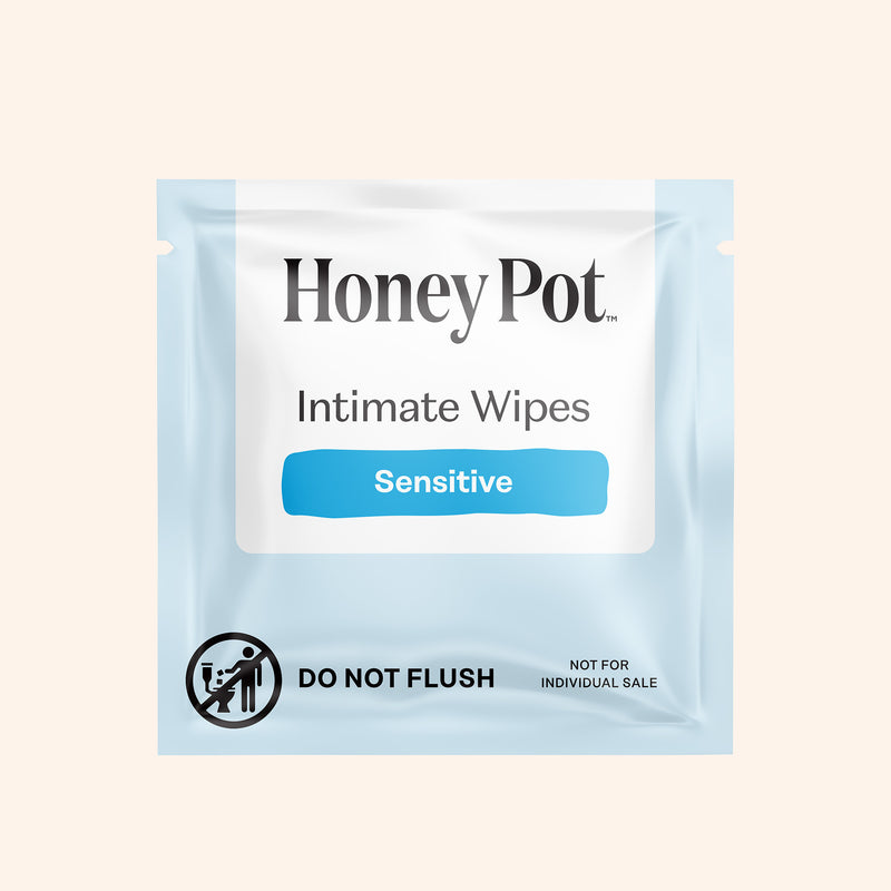 Sensitive Feminine Travel Wipes