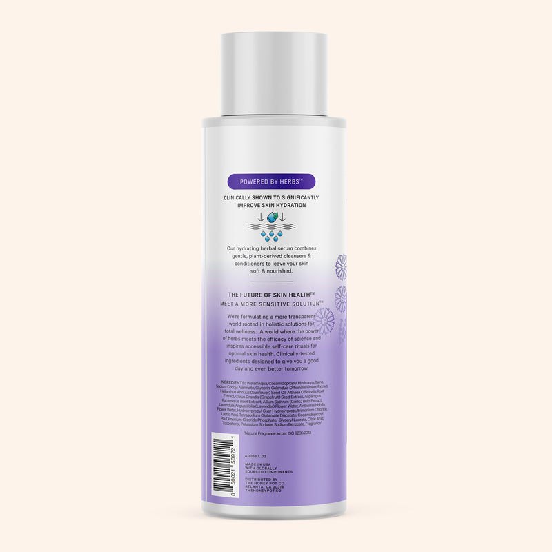 lavender flower water skin benefits The Honey Pot Company| Lavender Chamomile | Hydrating Body Wash – The Honey Pot