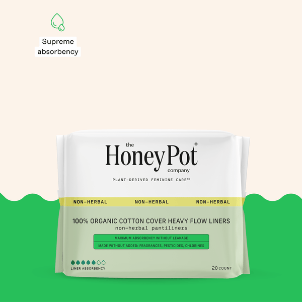 Organic Cotton Comfort Cover Heavy Flow Liners