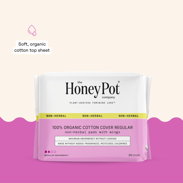 Organic Cotton Comfort Cover Regular Pads