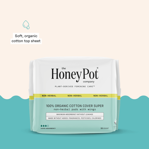 Organic Cotton Comfort Cover Super Pads