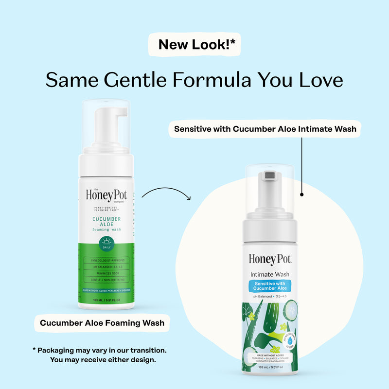 The Honey Pot Cucumber Aloe Foaming Wash 5.51 fl. oz. The Honey Pot Cucumber Aloe Foaming Wash 5.51 fl. oz.