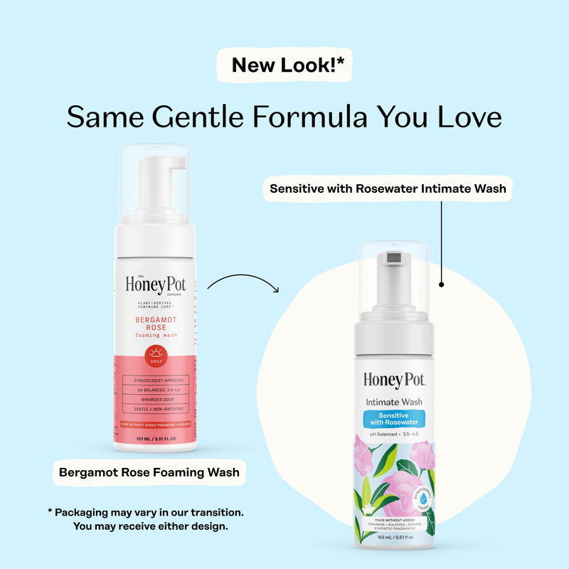 Sensitive with Rosewater Intimate Wash