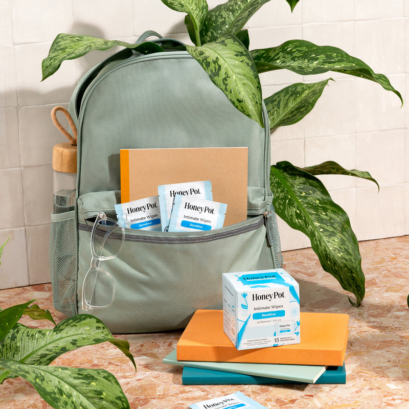 Sensitive Feminine Travel Wipes
