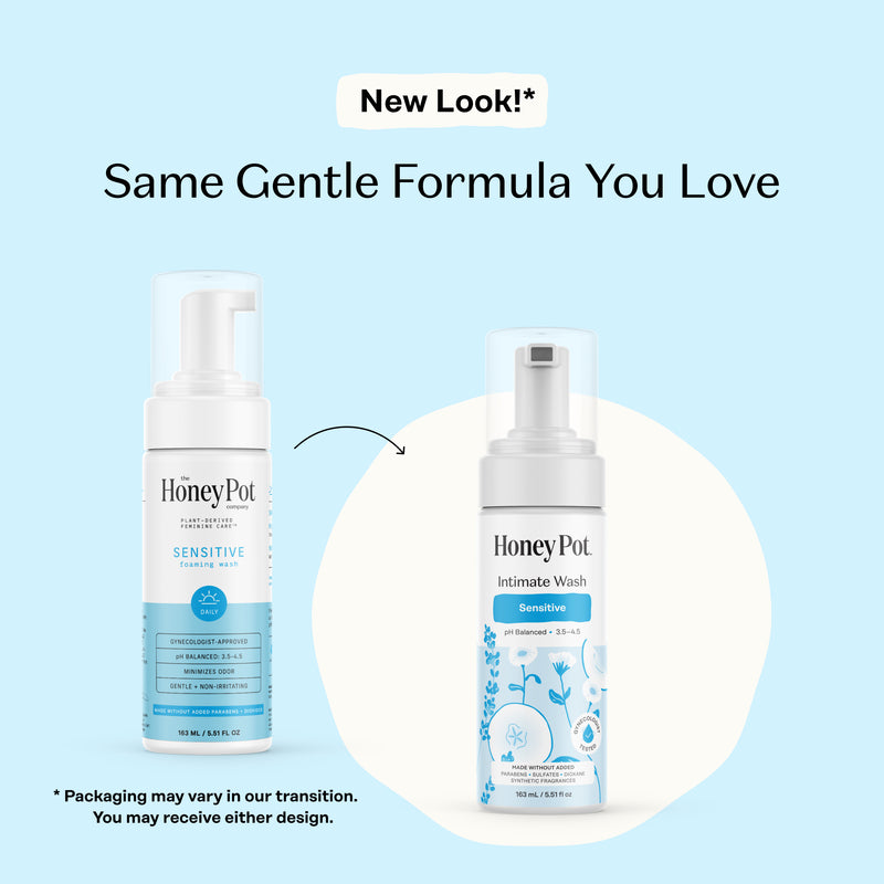 The Honey Pot, Intimate Wash - Sensitive The Honey Pot, Intimate Wash - Sensitive