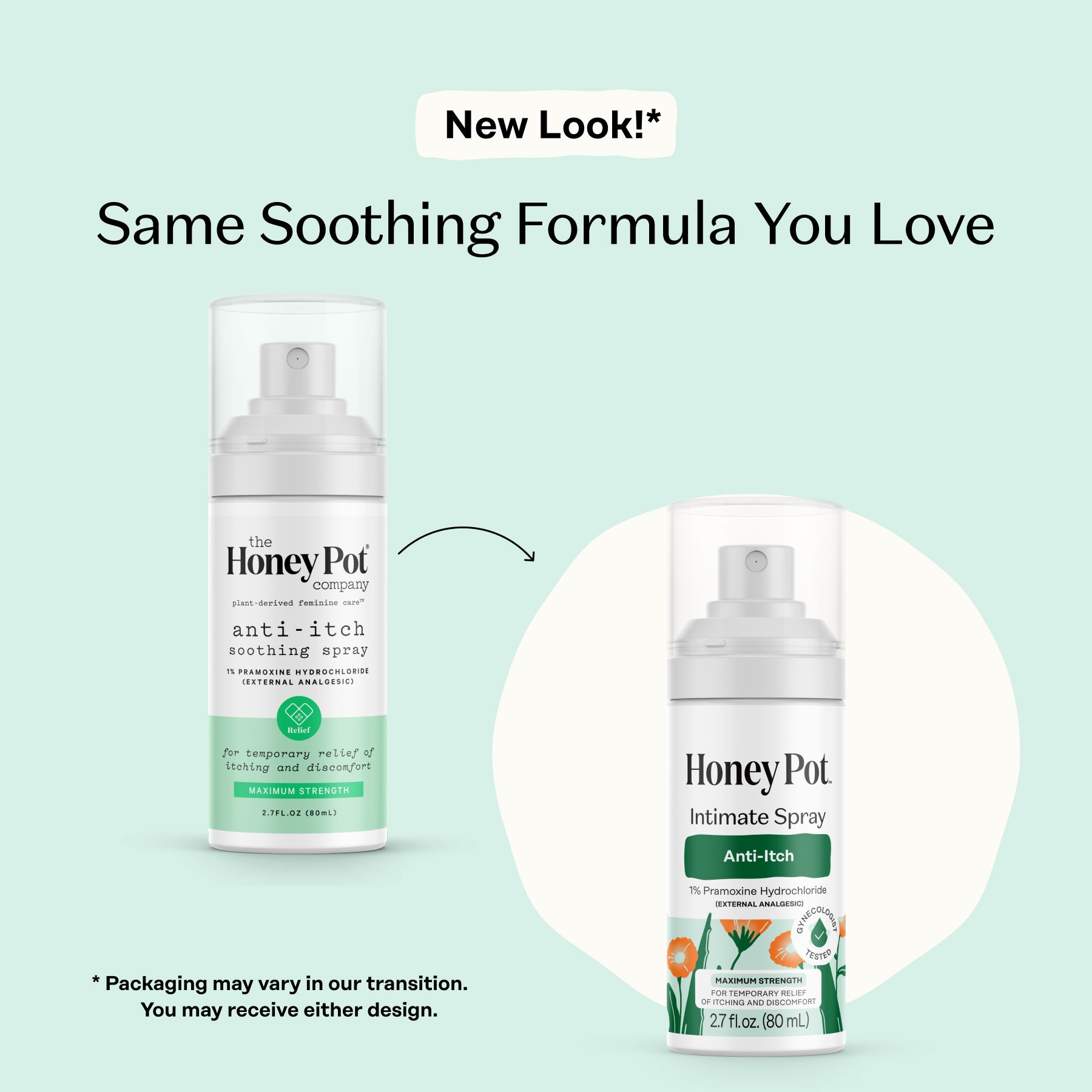 Feminine Anti-Itch Spray - 1% Pramoxine Hydrochloride – The Honey