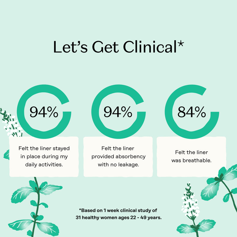 Incontinence Cooling Hebal Infusion 100% Organic Cotton Cover Liners