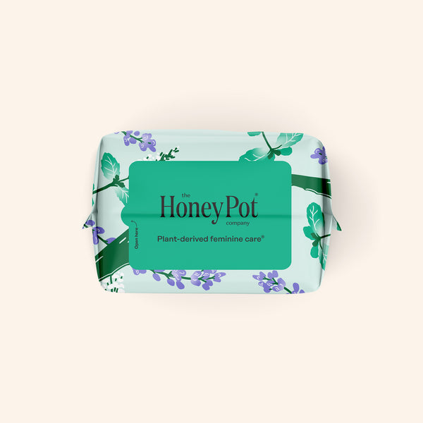 Organic Cotton Cover Cooling Herbal Infusion Heavy Flow Liners