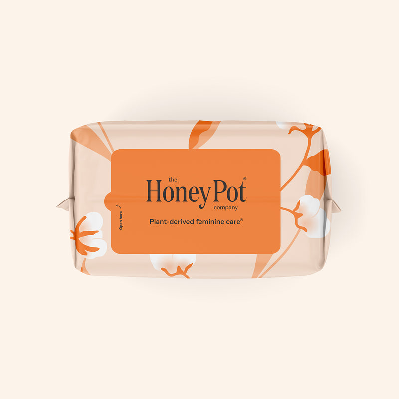 Organic Cotton Comfort Cover Heavy Flow Overnight Pads