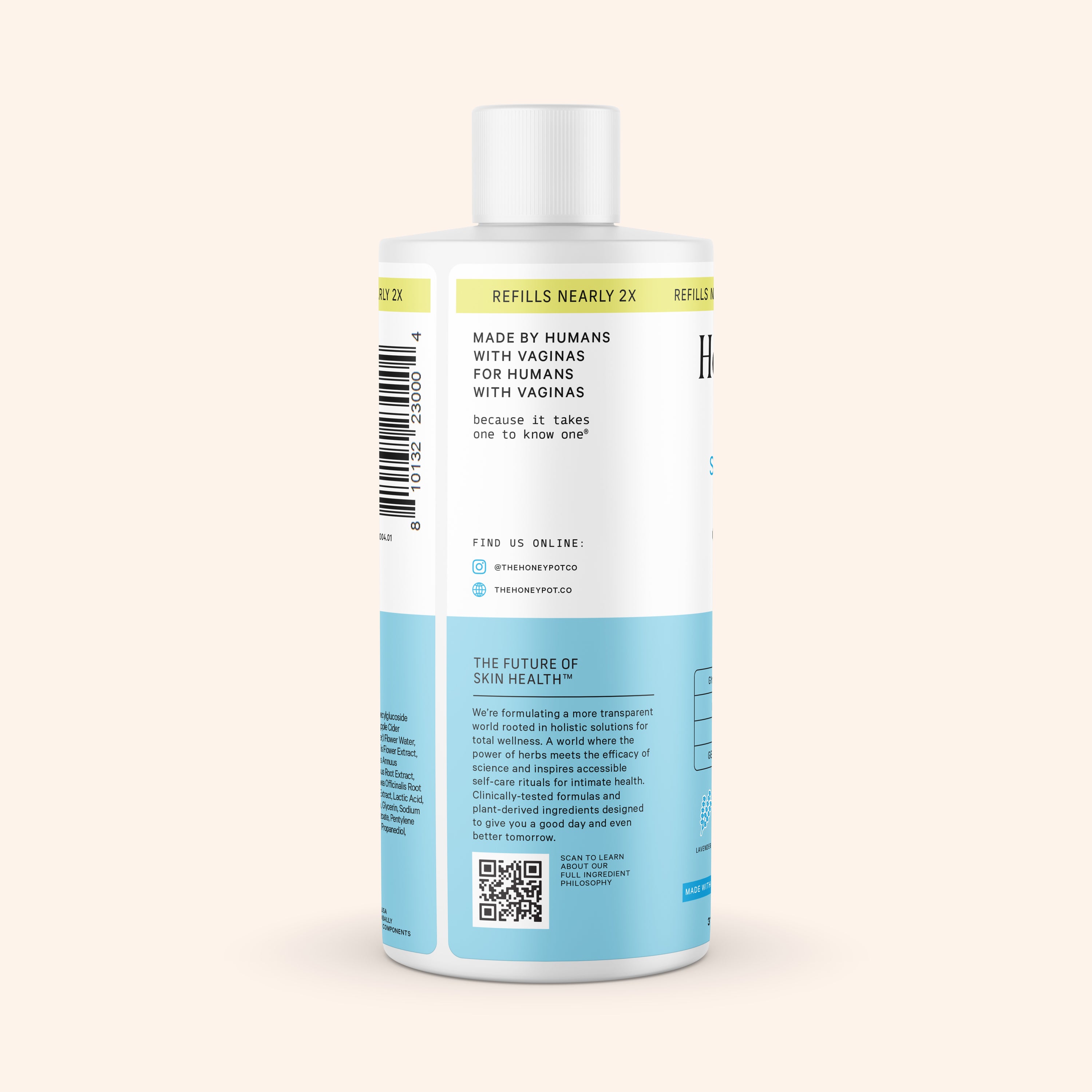 Sensitive Wash Refill The Honey Pot Feminine Care