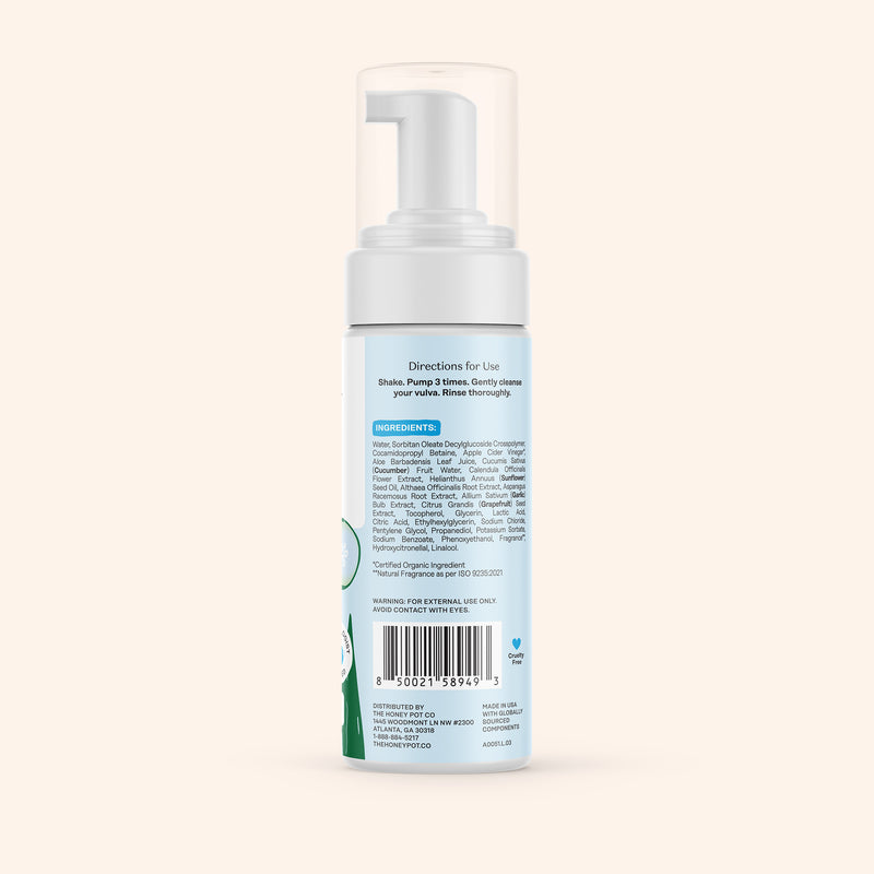 The Honey Pot Cucumber Aloe Foaming Wash 5.51 fl. oz. The Honey Pot Cucumber Aloe Foaming Wash 5.51 fl. oz.