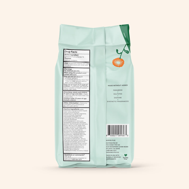 Anti-Itch Intimate Wipes