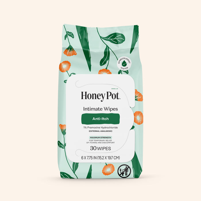 Anti-Itch Soothing Wipes - 1% Pramoxine Hydrochloride