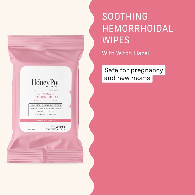 Soothing Witch Hazel Hemorrhoidal Wipes