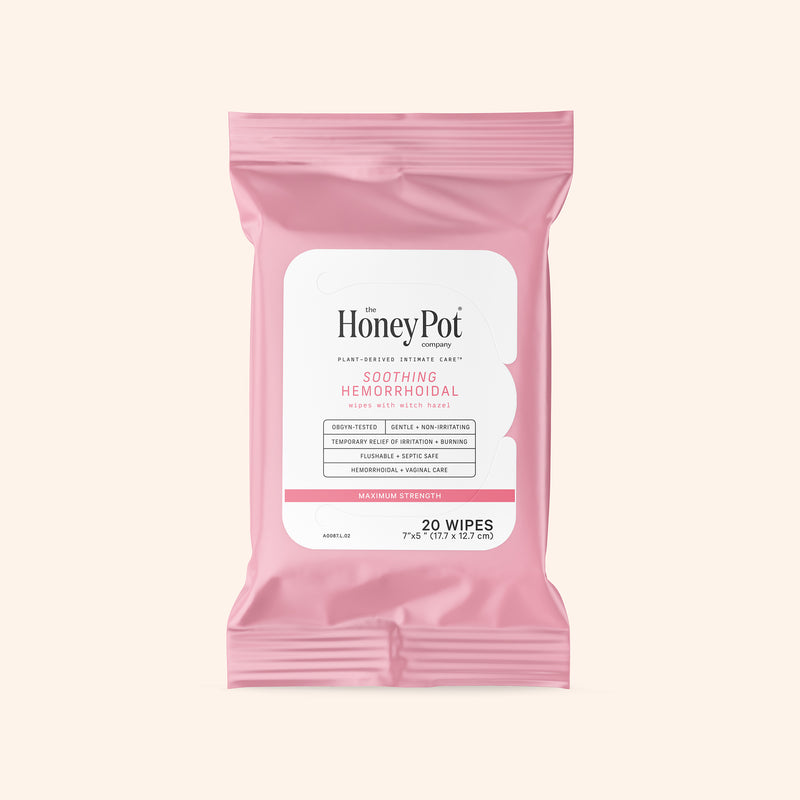 Soothing Witch Hazel Hemorrhoidal Wipes