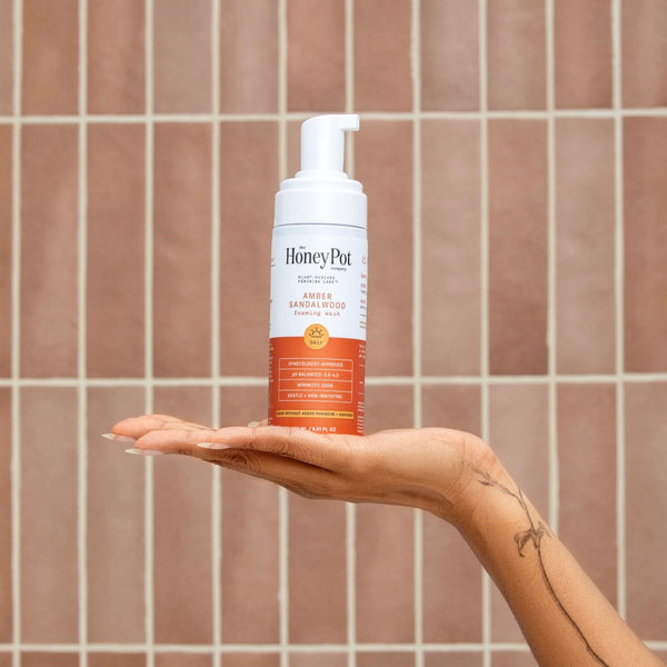 Amber Sandalwood Foaming Wash