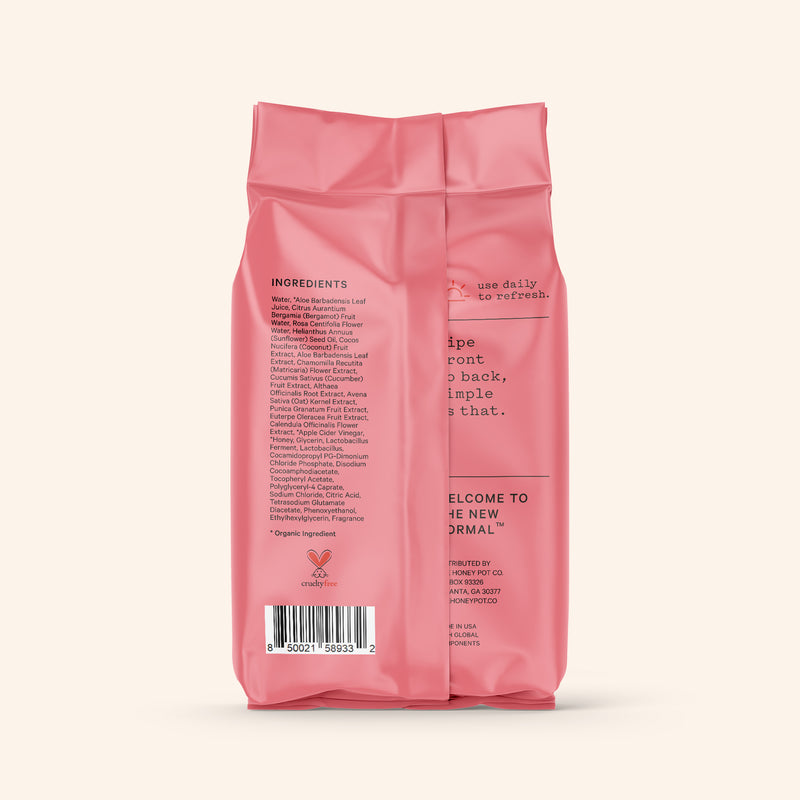 Bergamot Rose Wipes