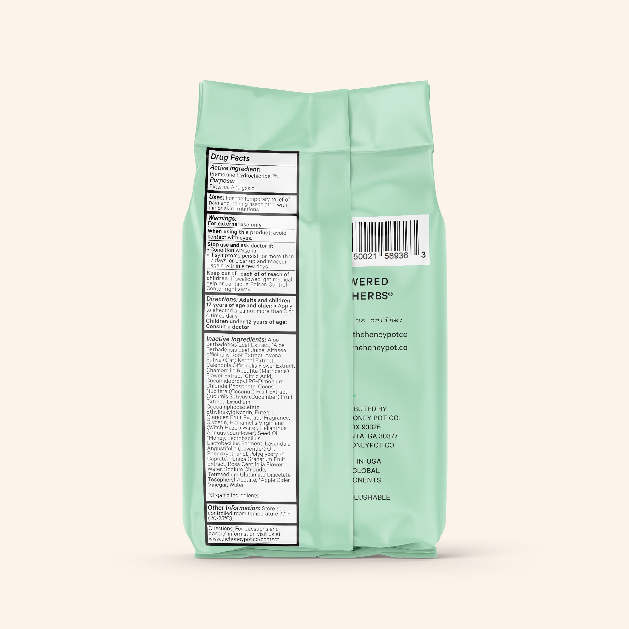 AntiItch Feminine Wipes Pramoxine Hydrochloride Wipes The Honey