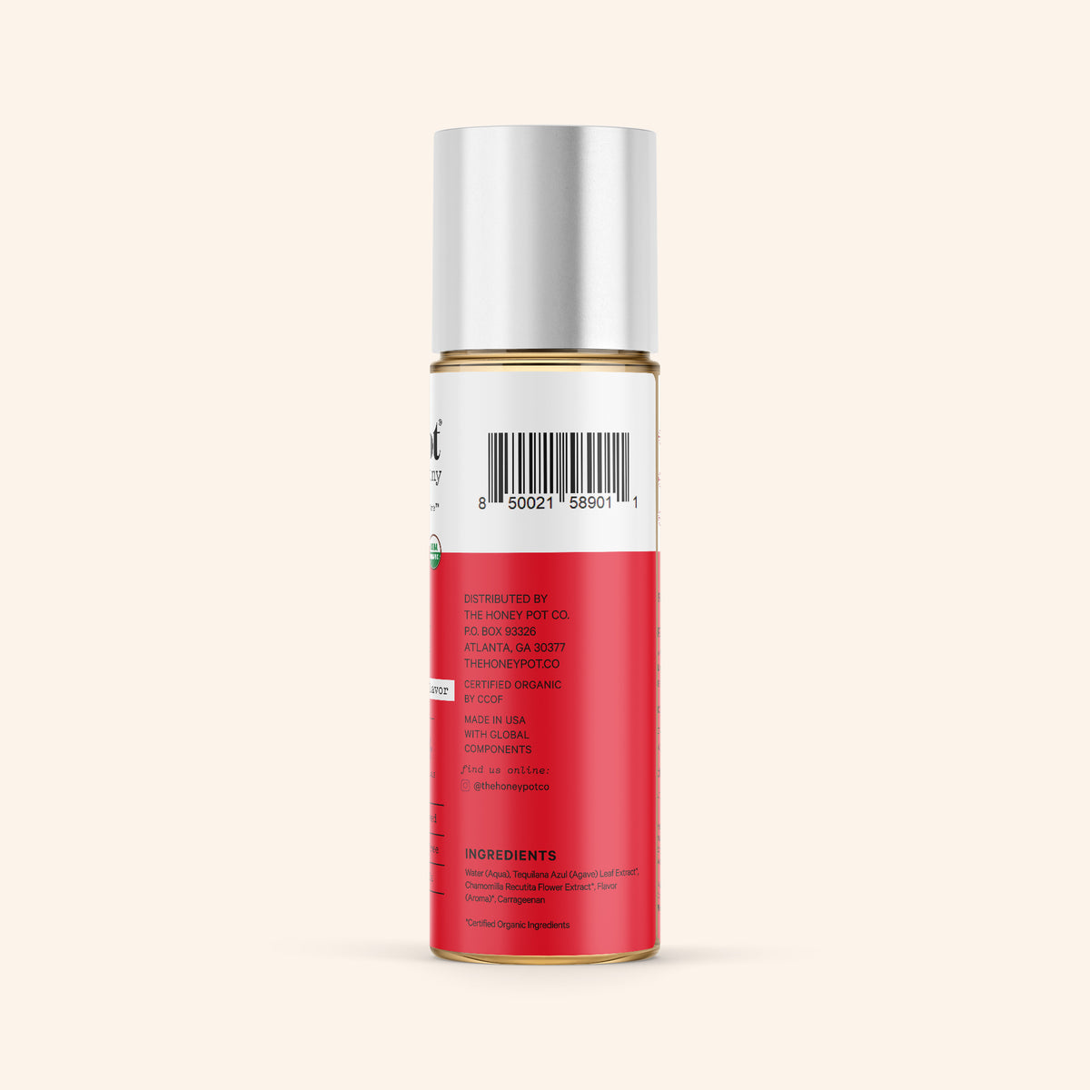 Honey Pot Strawberry Flavored Lubricant | Strawberry Lube  The Honey Pot -  Feminine Care