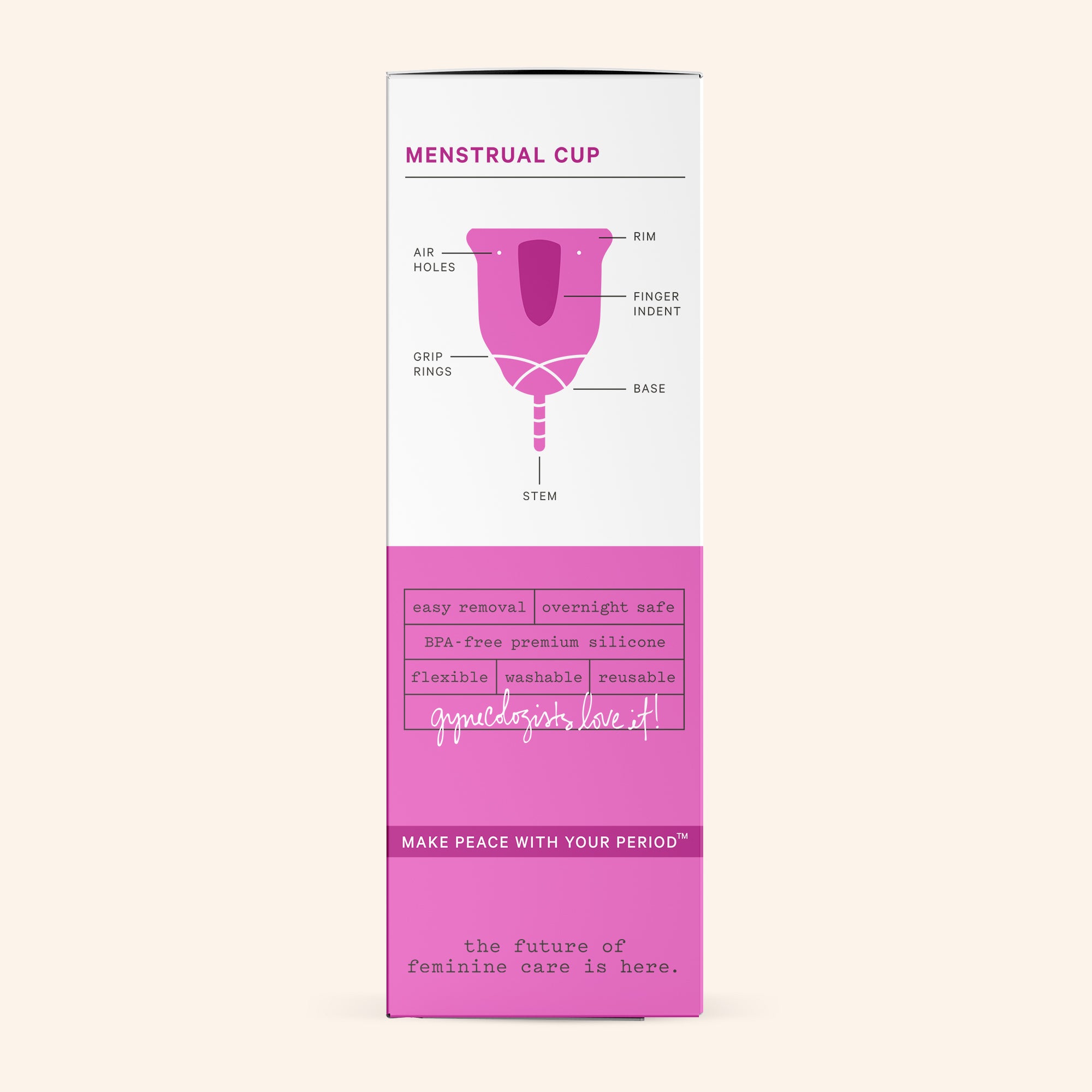 Honey Pot Feminine Menstrual Cup Regular Menstruation Cup The Honey