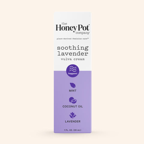 The Honey Pot Company - Herbal Postpartum Pads with Wings - Full Coverage -  Herbal Infused w/Essential Oils for Cooling Effect, Organic Cotton Cover