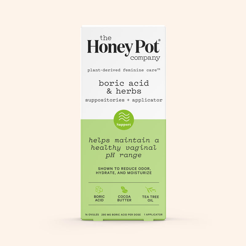 Boric Acid & Herbs Suppositories